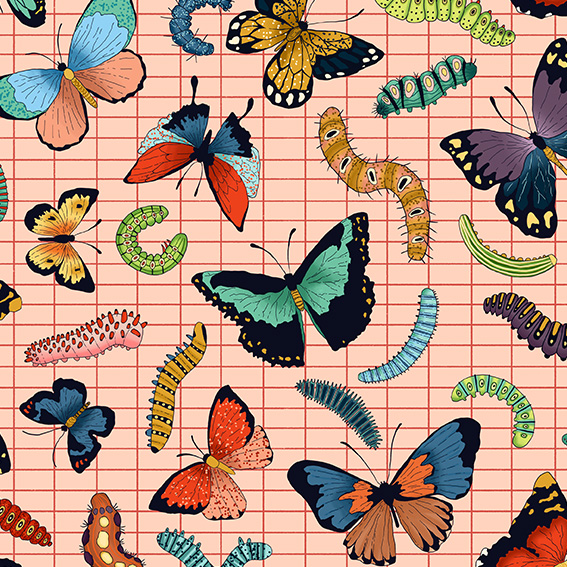 2026 Mariposas rosa